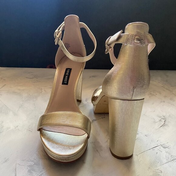 Nine West Shoes - Nine West Ankle Strap Platform Heels